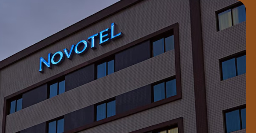 Fachada do Novotel São Paulo Center Norte